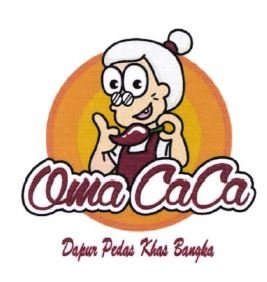 Trademark OMA CACA DAPUR PEDAS KHAS BANGKA + LUKISAN