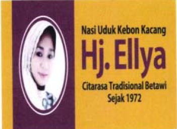 Trademark NASI UDUK KEBON KACANG HJ. ELLYA CITARASA TRADISIONAL BETAWI + LUKISAN