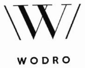 Trademark WODRO + LOGO W