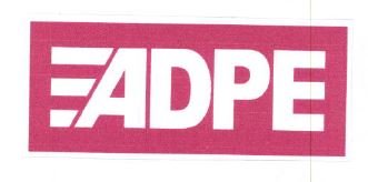 Trademark ADPE + Logo