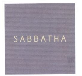 Trademark SABBATHA