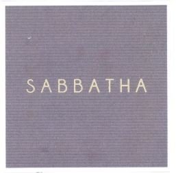 Trademark SABBATHA