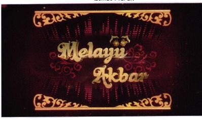 Trademark MELAYU AKBAR + LUKISAN