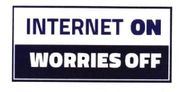 Trademark INTERNET ON WORRIES OFF