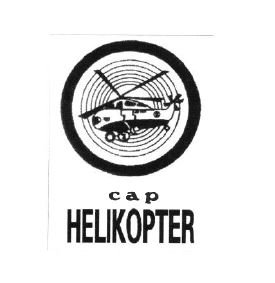 Trademark CAP HELIKOPTER + LOGO