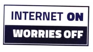 Trademark INTERNET ON WORRIES OFF