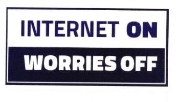 Trademark INTERNET ON WORRIES OFF