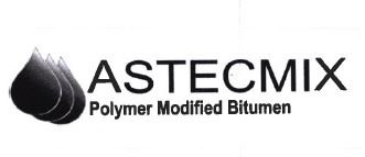 Trademark ASTECMIX POLYMER MODIFIED BITUMEN + LOGO