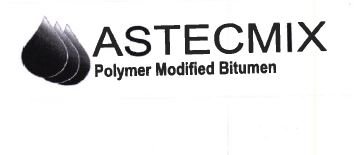 Trademark ASTECMIX POLYMER MODIFIED BITUMEN + LOGO