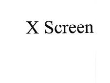 Trademark X SCREEN