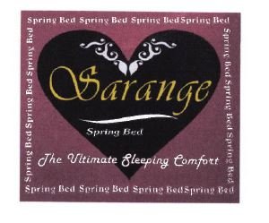 Trademark SARANGE SPRING BED + LUKISAN