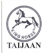 Trademark TAIJAAN, KING HORSE + LOGO