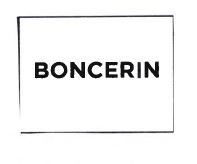 Trademark BONCERIN