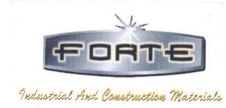 Trademark FORTE INDUSTRIAL AND CONSTRUCTION MATERIAL