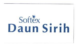 Trademark SOFTEX DAUN SIRIH