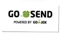 Trademark GO SEND POWERED BY GO JEK + LOGO