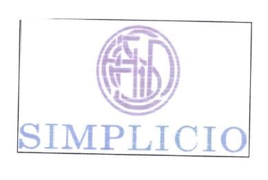 Trademark SIMPLICIO + LOGO