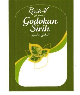 Trademark RESIK-V GODOKAN SIRIH + HURUF ARAB + LOGO