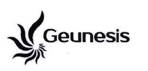 Trademark GEUNESIS + LOGO