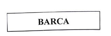 Trademark BARCA