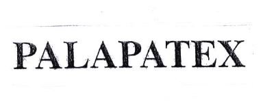 Trademark PALAPATEX