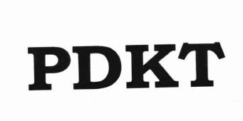 Trademark PDKT