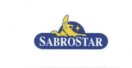 Trademark SABROSTAR + LOGO