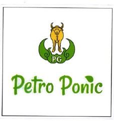 Trademark PETRO PONIC + LOGO PG