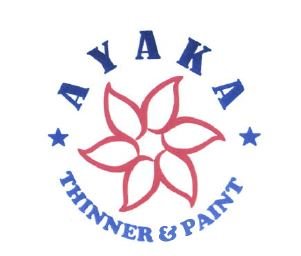 Trademark AYAKA THINNER & PAINT + LOGO