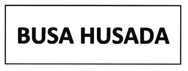 Trademark BUSA HUSADA