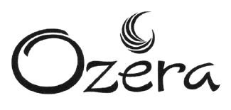 Trademark OZERA + LOGO