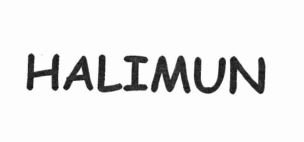 Trademark HALIMUN