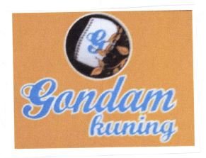 Trademark GONDAM KUNING + LOGO G