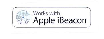 Trademark WORKS WITH APPLE IBEACON + LOGO