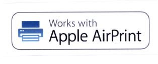 Trademark WORKS WITH APPLE AIRPRINT + LOGO