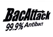 Trademark BACATTACK 99,9% ANTIBACT