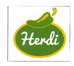 Trademark HERDI + LOGO