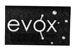 Trademark EVOX + LOGO