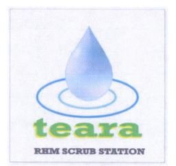 Trademark TEARA RHM SCRUB STATION + LOGO