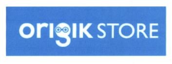 Trademark ORIGIK store + LOGO