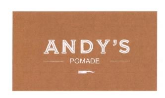 Trademark ANDY'S POMADE