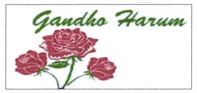 Trademark GANDHO HARUM + LOGO