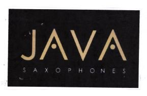 Trademark JAVA SAXOPHONES