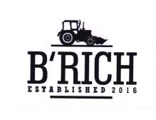 Trademark B'RICH ESTABLISHED 2016 + LOGO