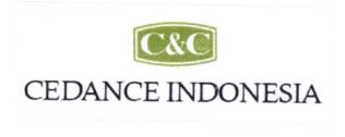 Trademark CEDANCE INDONESIA + LOGO C&C