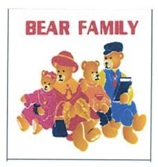 Trademark BEAR FAMILY + LUKISAN