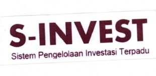 Trademark S-INVEST SISTEM PENGELOLAAN INVESTASI TERPADU