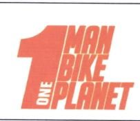 Trademark ONE MAN ONE BIKE ONE PLANET 1 MAN 1BIKE 1 PLANET