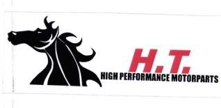 Trademark HT HIGH PERFORMACE MOTORPARTS + LOGO