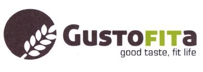 Trademark GUSTOFITA GOOD TASTE FIT LIFE + LOGO